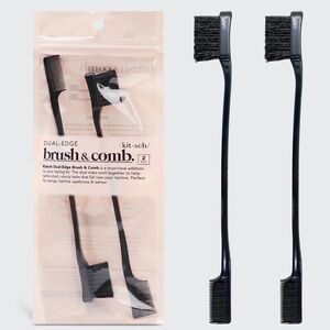 NWT Kitsch Brush & Comb Dual Styling Tool